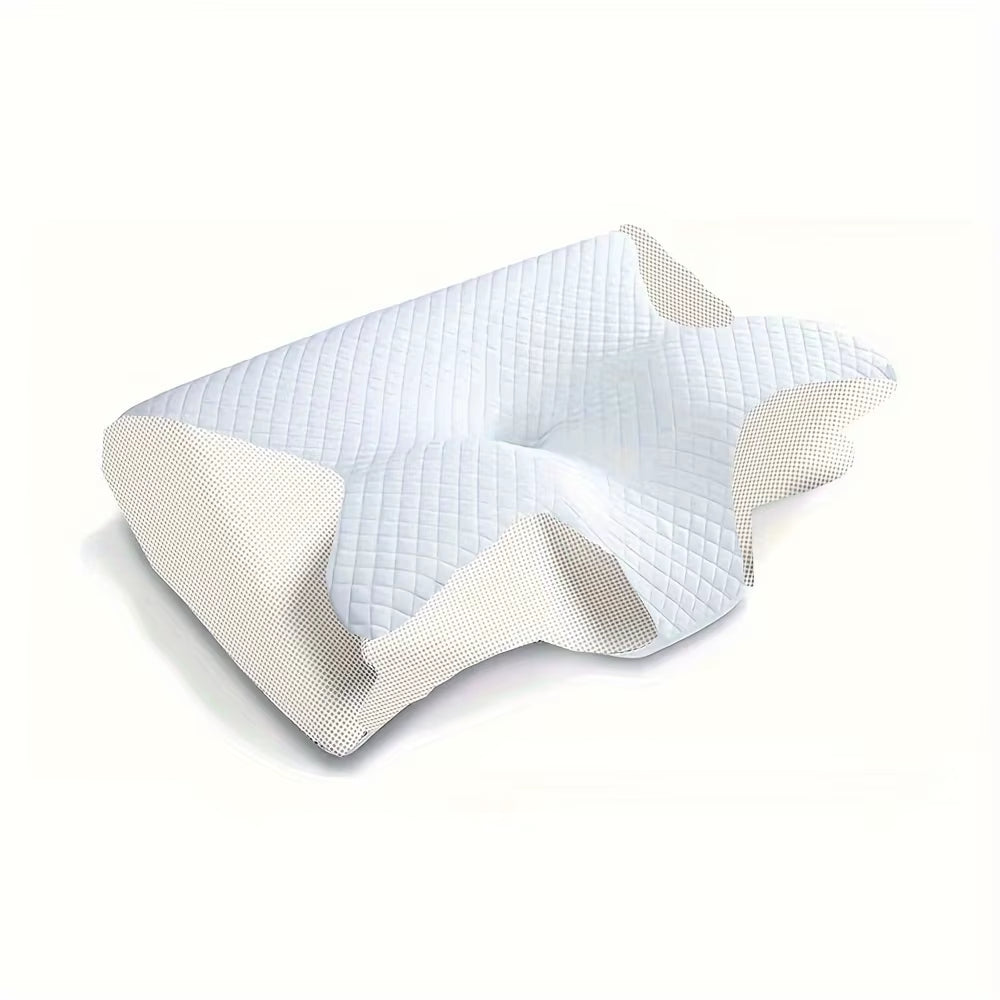 Ergonomic Cotton Snack Pillow with Comfortable Sleep Design, Soft and Lightweight, Ideal for Side, Back, and Stomach Sleepers